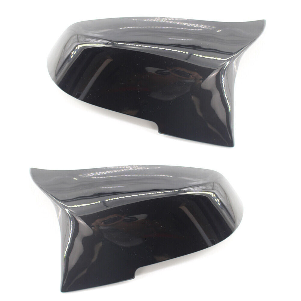 Gloss Black M Style Wing Side Mirror Cover Caps for BMW F30 F20 F21 F22 F32 F36