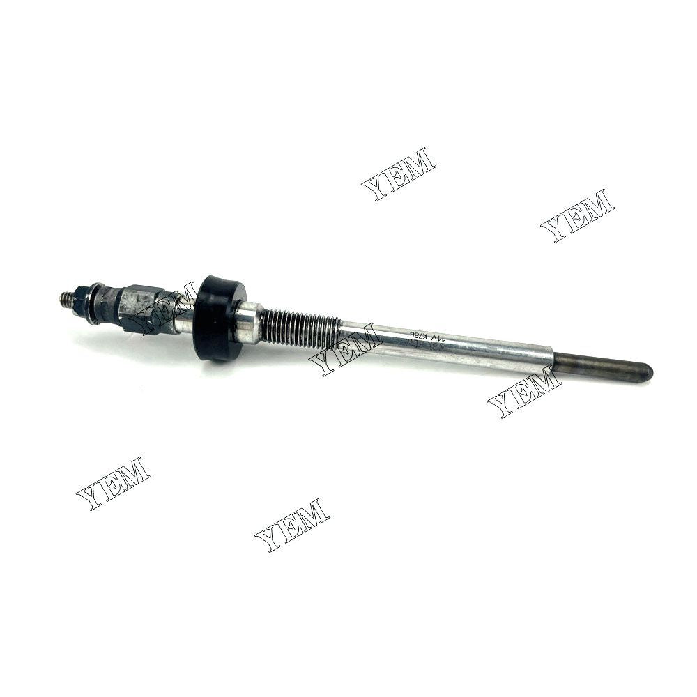 4PCS V2607 Glow Plug Fit For Kubota Excavator KX057-4 KX057-5 U55-4 Engine.