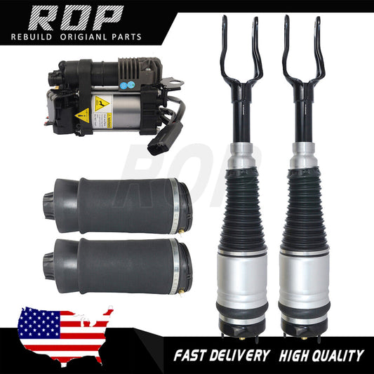 Complete Suspension Air Struts, Springs,Compressor for 11-15 for Jeep Grand Cherokee