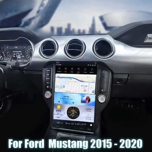 Android13 for Tesla Style for Smart Radio Gps Vertical Screen for Ford for Mustang 2015-2022