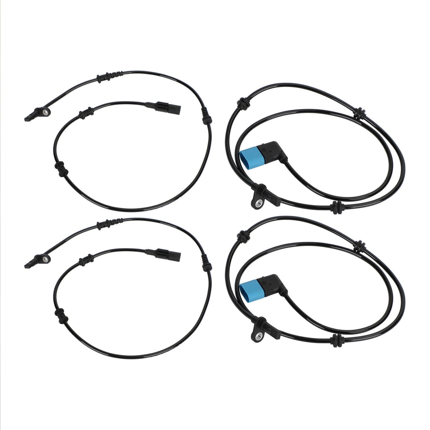 4 Front Rear ABS Wheel Speed Sensor for Mercedes W176 2469059402 2465402510 TP2
