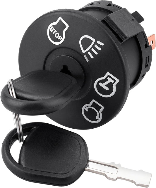 Lawn Mower Ignition Switch with Key4 Position for Husqvarna 532193350 MPN 193350