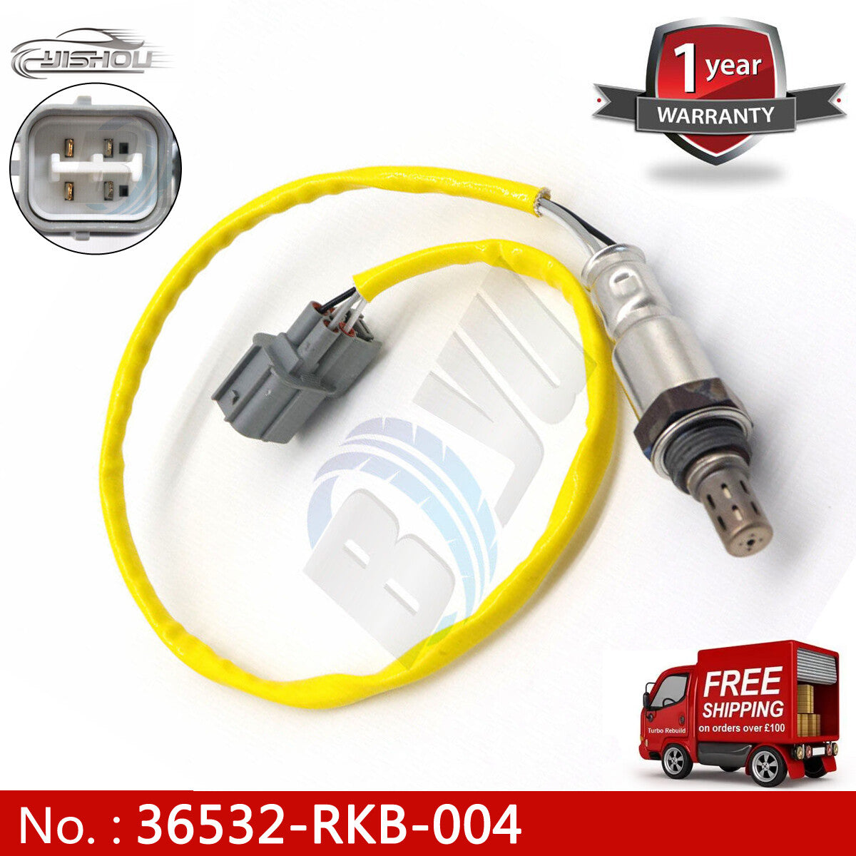 36532-RKB-004 Suitable for 2006, 2007, and 2008 for Honda Ridgeline V6 3.5L - new Oxygen Sensor