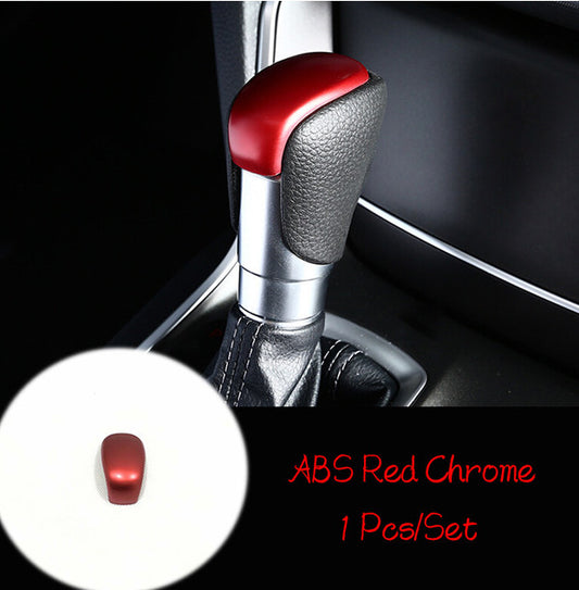 New Red ABS Gear Shift Lever Knob Cover Trim for Honda Accord 2018-2020