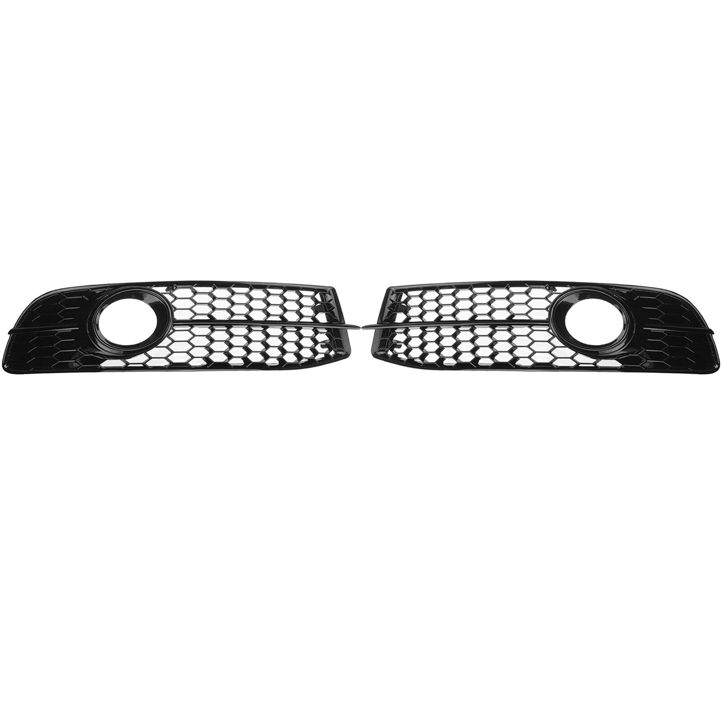 HONEYCOMB- Front bumper fog light grille cover for Audi A6 C6 S series 08-11