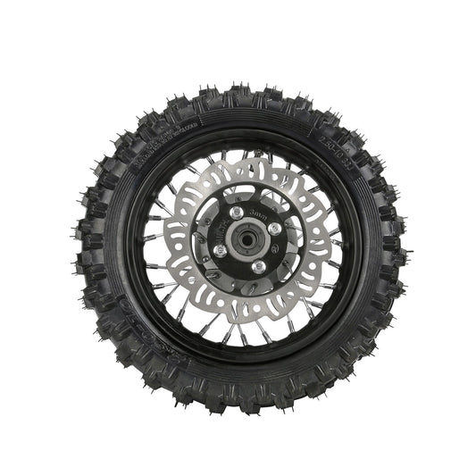 10-inch front wheel, 2.50-10 tire, rim, disc brake, motocross bike razor for CRF50, SSR70, XR50
