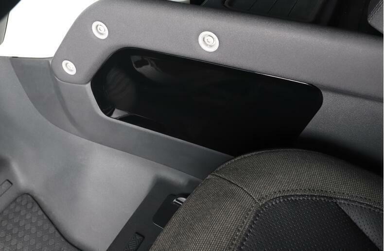 for Land Rover for Defender 2020-25 Black Inner Storage Box Side Partition Trim 2PCS