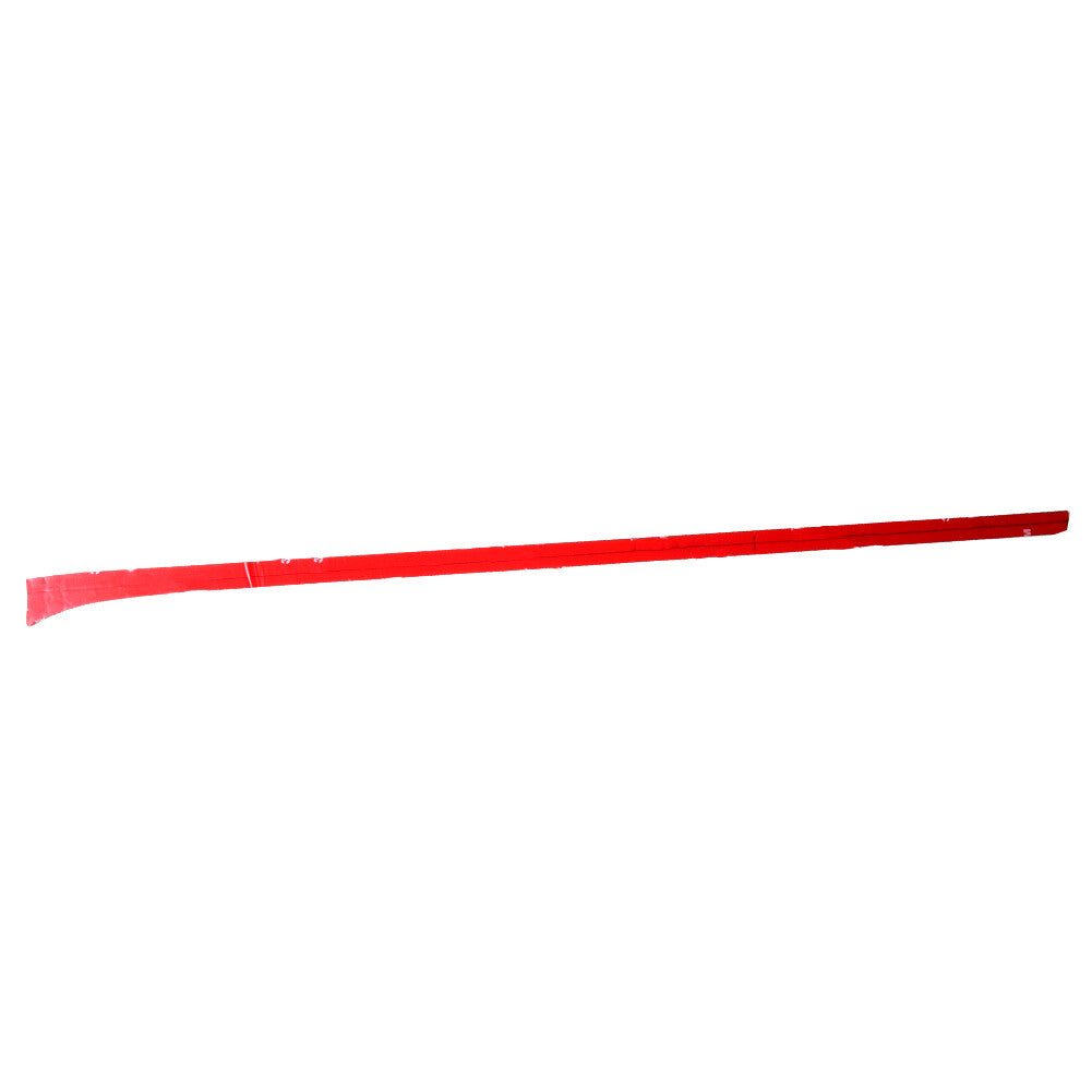 2Pcs Red Carbon Fiber Front Door Strip Trim Cover for Subaru Forester 2005-2008