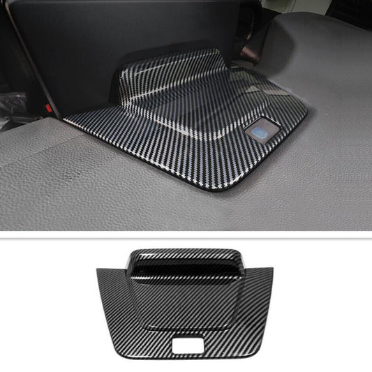 Carbon fiber center console navigation panel rear cover trim for 2023 for Honda CR-V