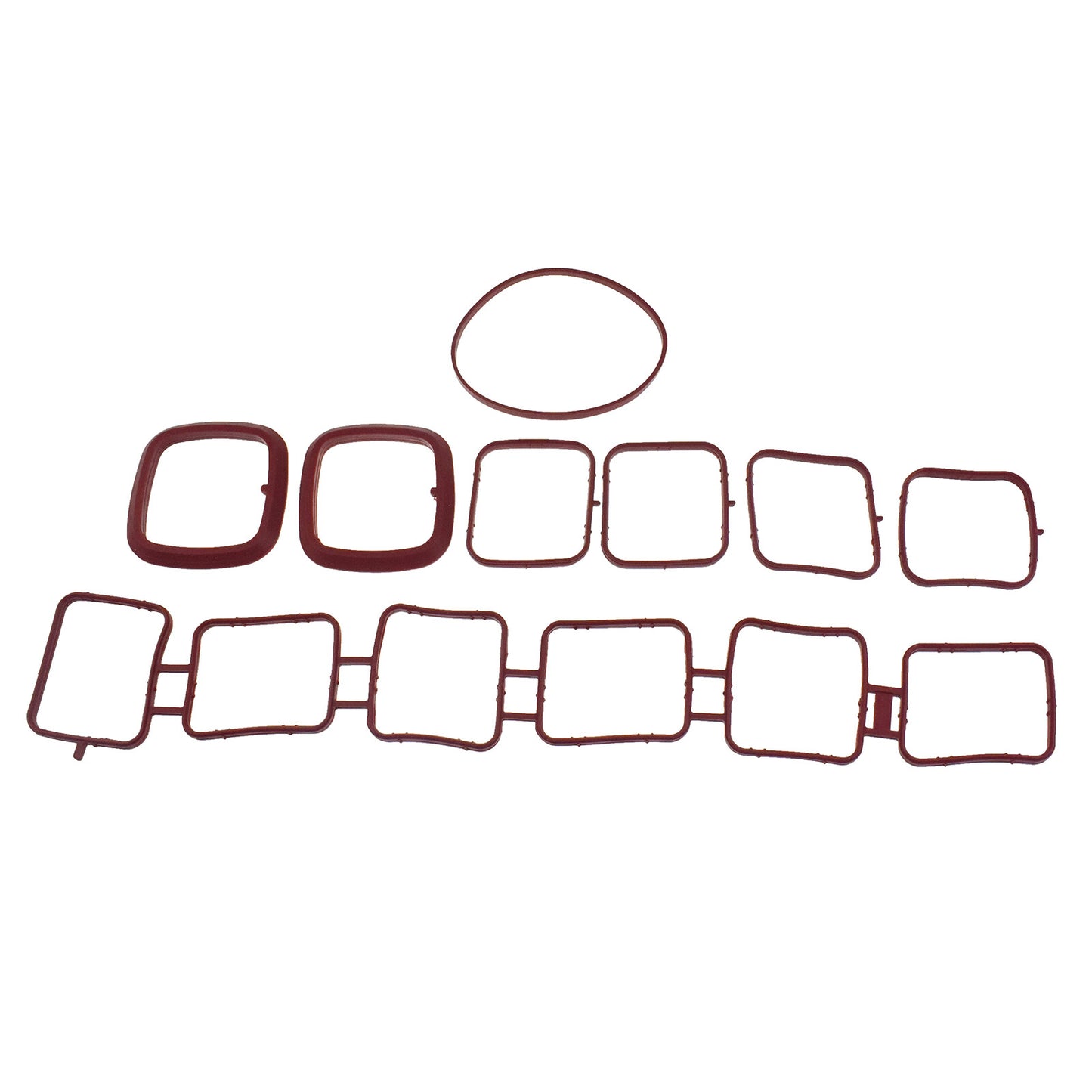 7 Pieces Intake Manifold Gasket Kit for Audi for Porsche for Skoda for VW 3.6L 03H133237G