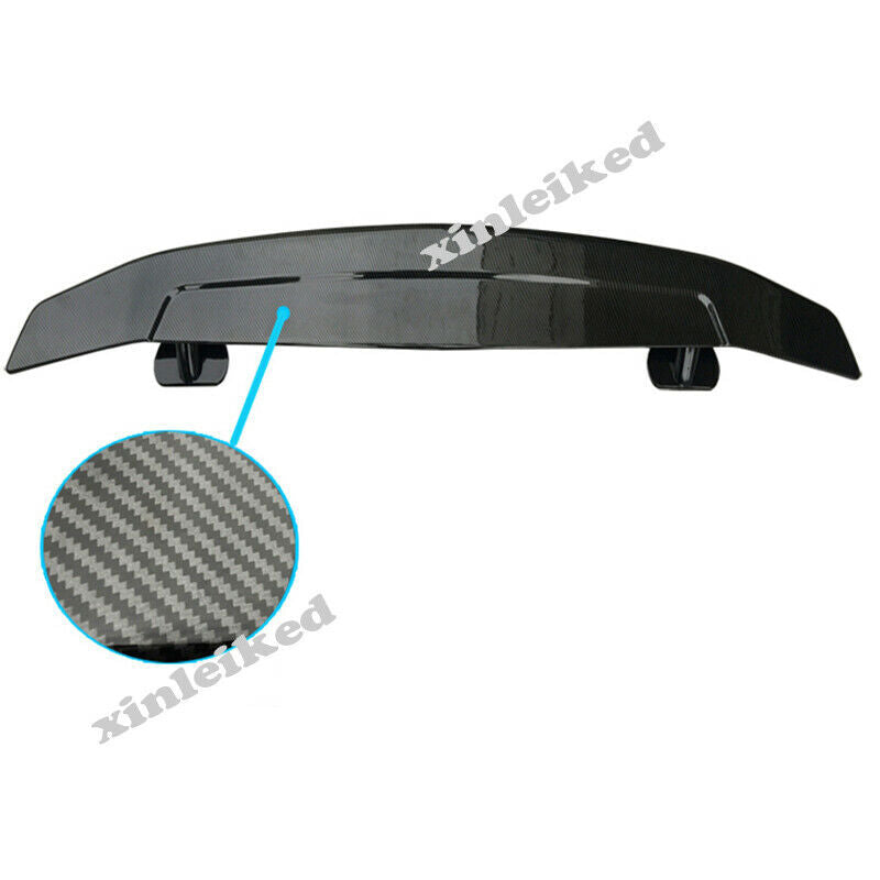 for Mazda 3 Axela 4DR Sedan 2014-2018 Carbon Fiber Style Rear Spoiler Trunk Wing