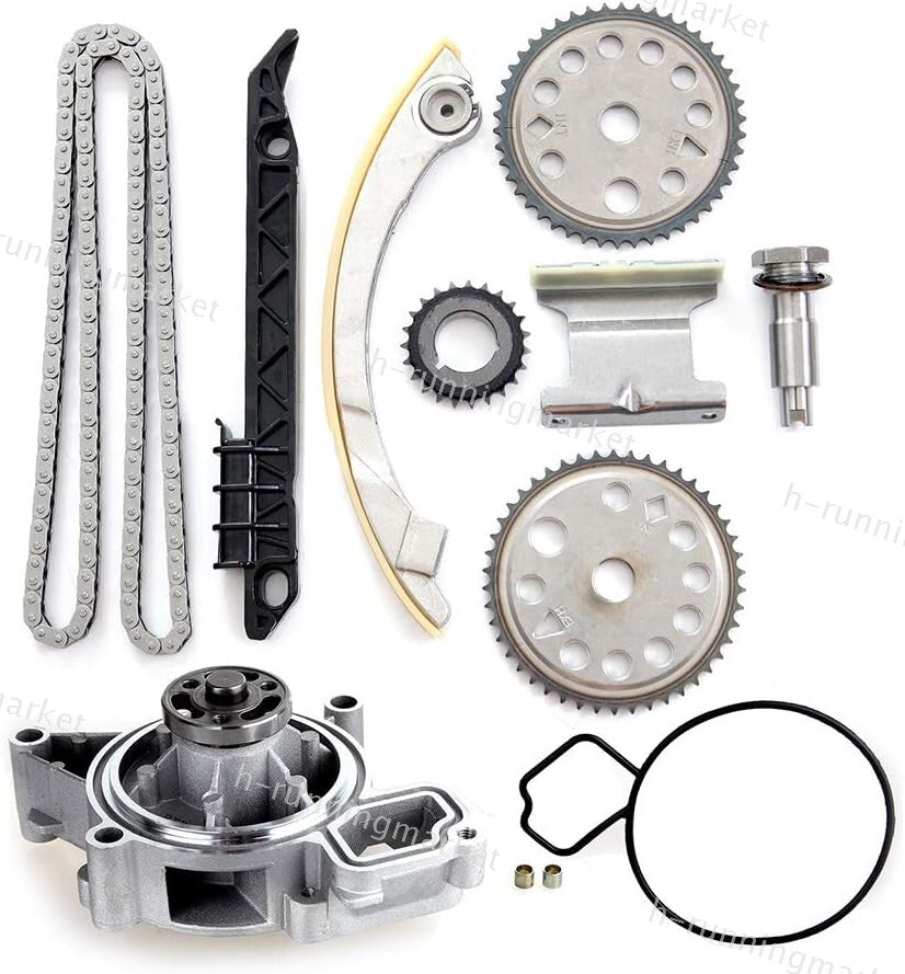 Timing Chain Water Pump Kit For 2002-05 for Chevrolet Cavalier 2.2L 9-4201S 1307350