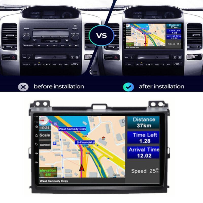 For 2002-09 for Lexus GX470 Stereo Radio GPS Head Unit 9 Android 10.1 WIFI Player