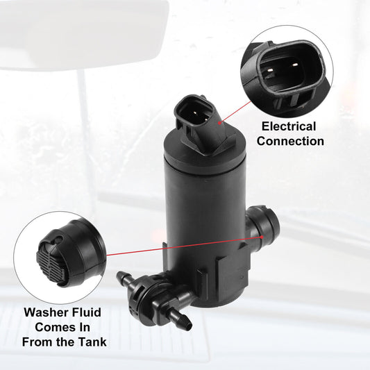 Windshield Washer Pump for Lexus RX350 for Toyota Venza C-HR for Sienna RAV4 85330-0E031
