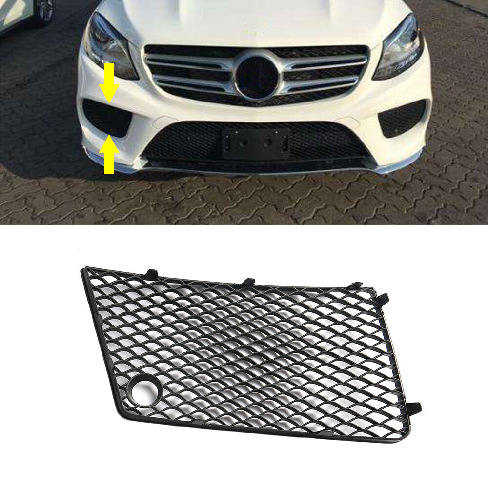 Front Right Passenger Side Bumper Outer Grille Black for GL63 AMG 2013-2016