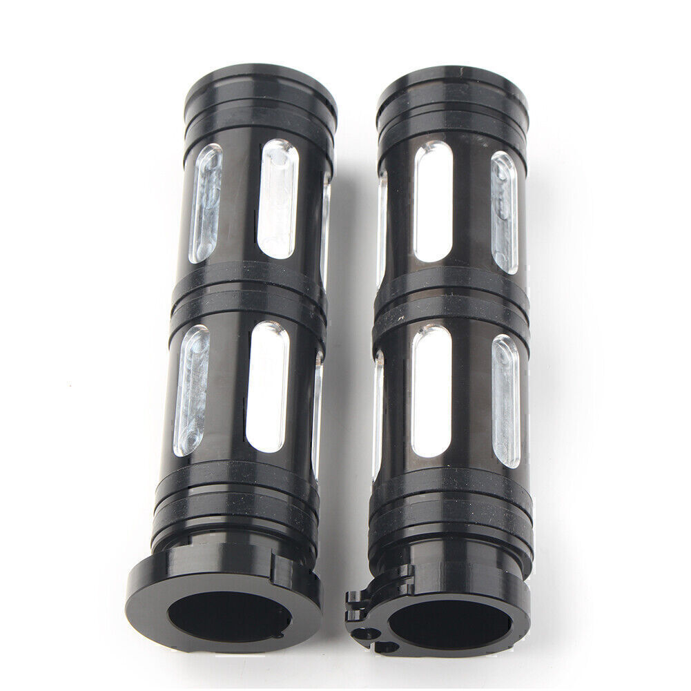 CNC 1 Lenker Handgriff f¨¹r for Harley Sportster Dyna Softail Road King Schwarz