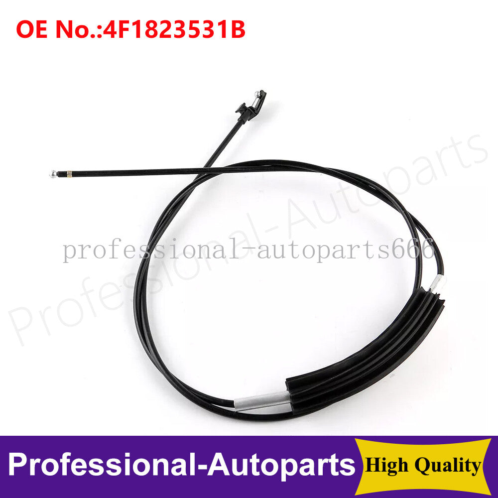 One-piece engine hood latch release cable for Audi A6 Quattro S6 RS6 (2008-11-)