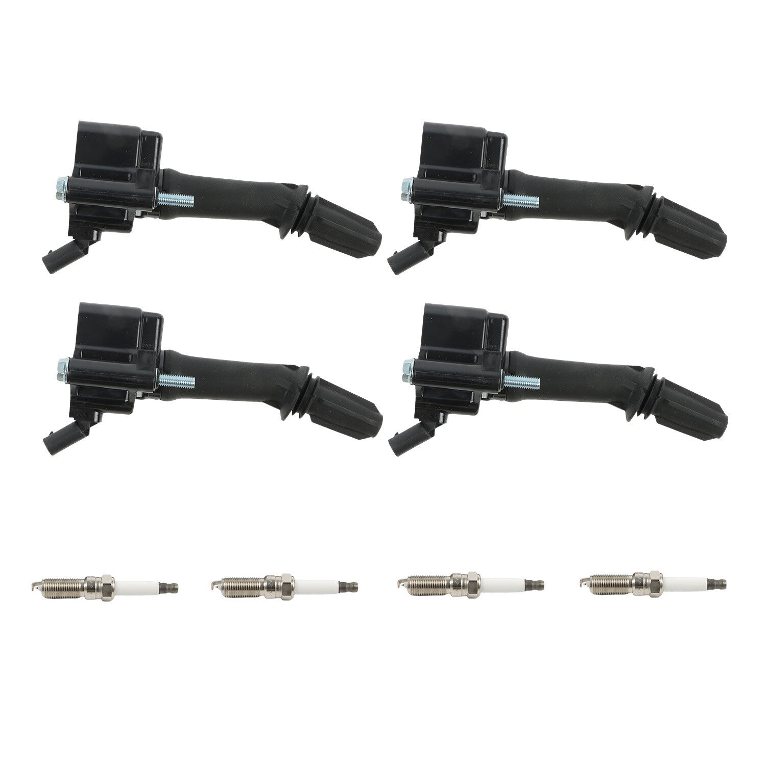 4 Ignition Coils+ 4 Iridium Spark Plugs for Chevrolet Equinox 2018-2020 UF802