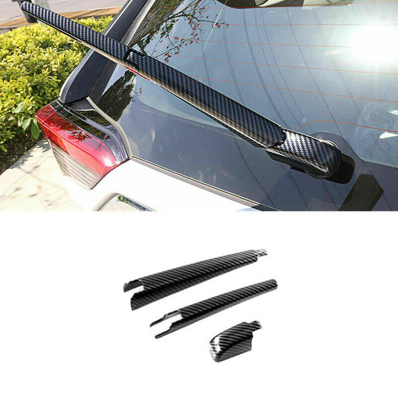 Carbon Fiber Rear Window Rain Wiper Cover Trim for Lexus NX 250 350 450h 2022-24