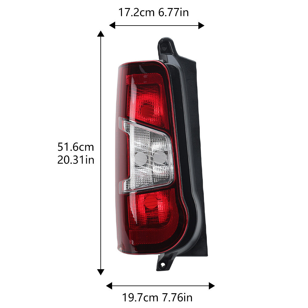 Für for Peugeot Partner Van 19-23 Links Rücklicht Heckleuchte Rückleuchte 9819235880