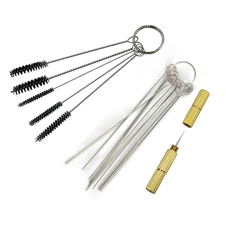 16Pcs Car Windscreen Jet Nozzle Dredge Cleaning Repair Washer Cleaning Tool Kit