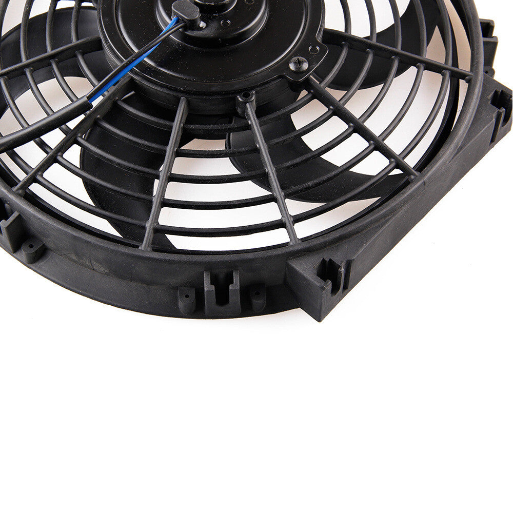 12-inch Universal Ultra-thin Push-Pull Electric Radiator Cooling Fan Mount Kit 12V 80W