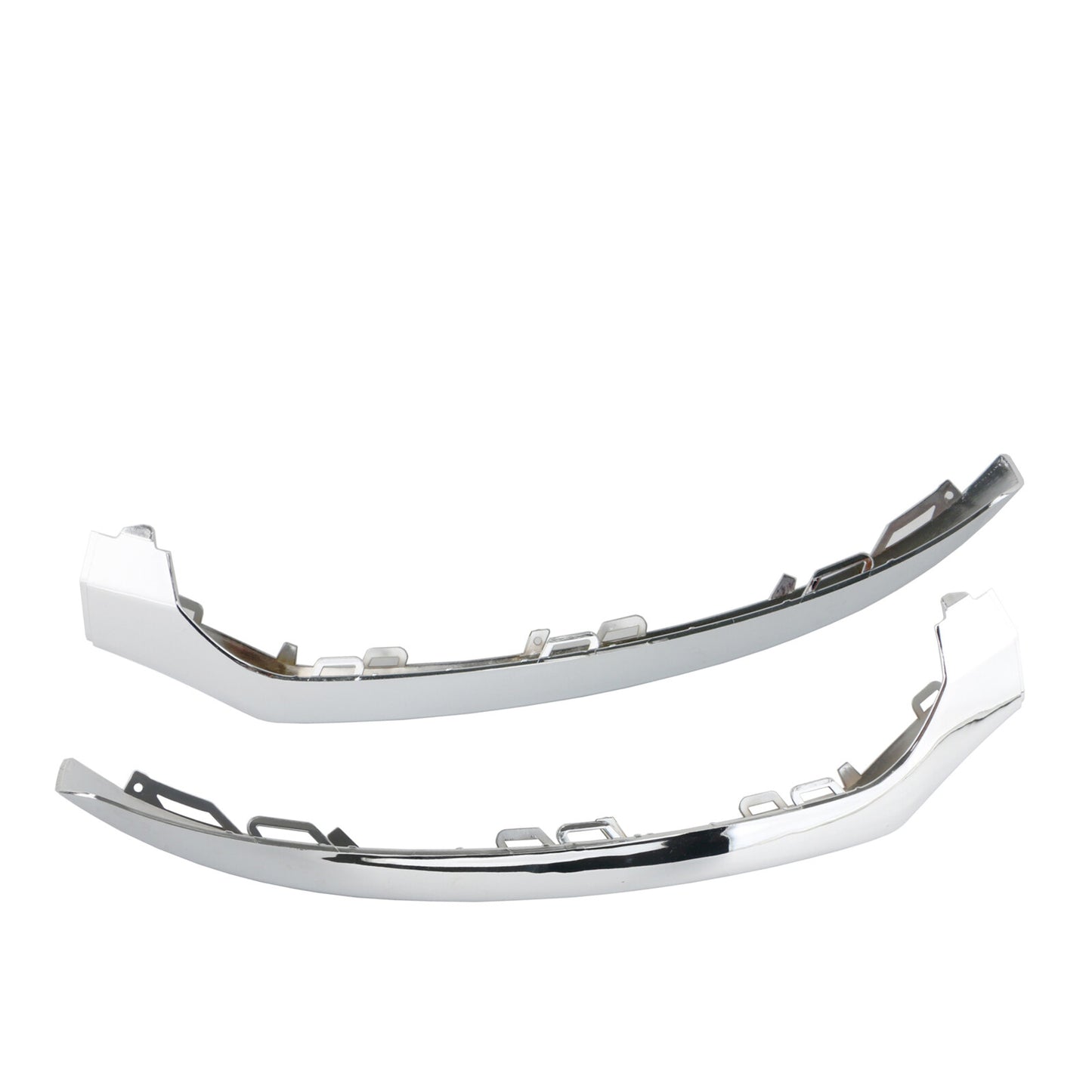 2-piece front bumper lower lip trim molding for 2015-2018 for Mercedes-Benz W205 L+R