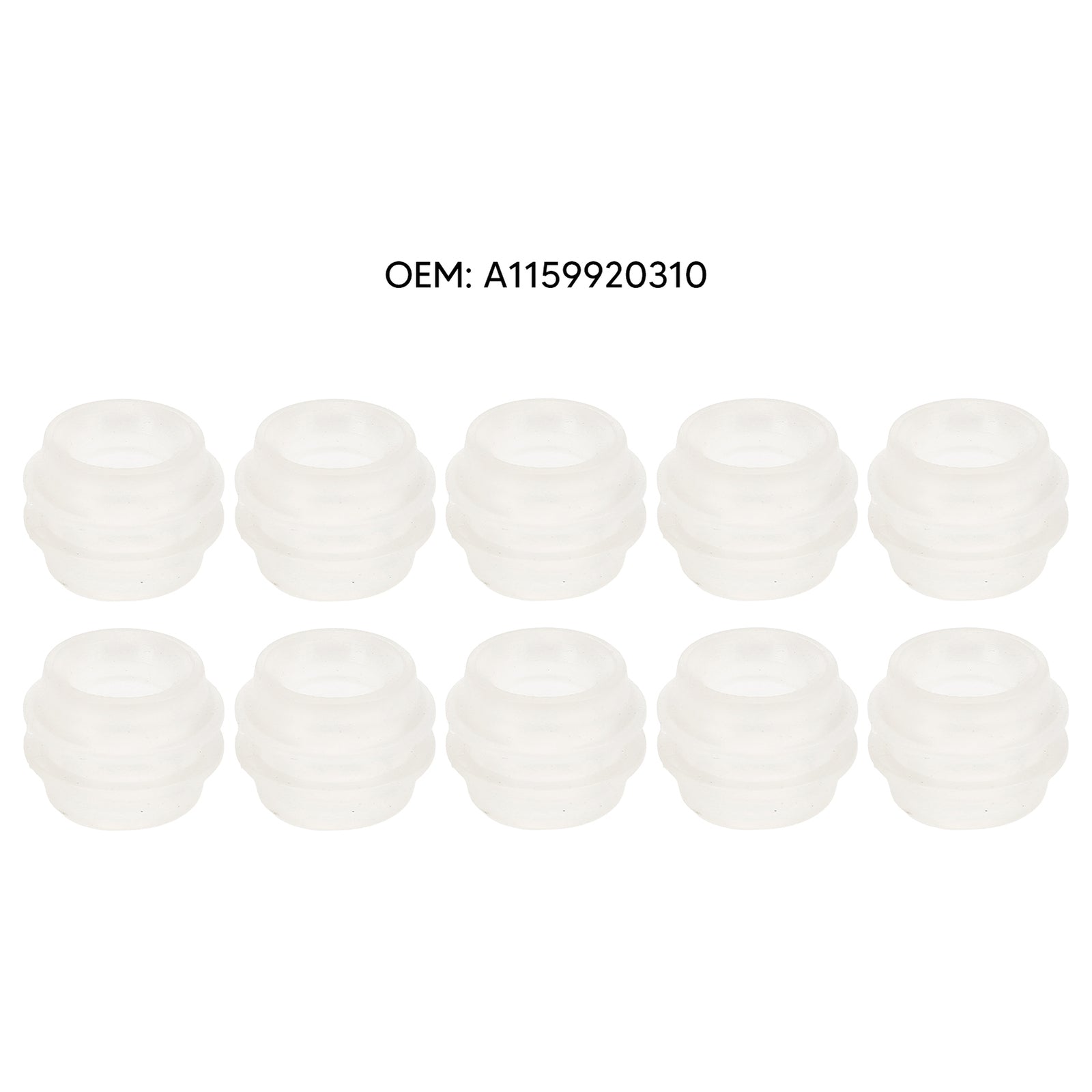 10pcs Gear Shift Rod Bushing A1159920310 Shifter Linkage Bushings Parts for Benz