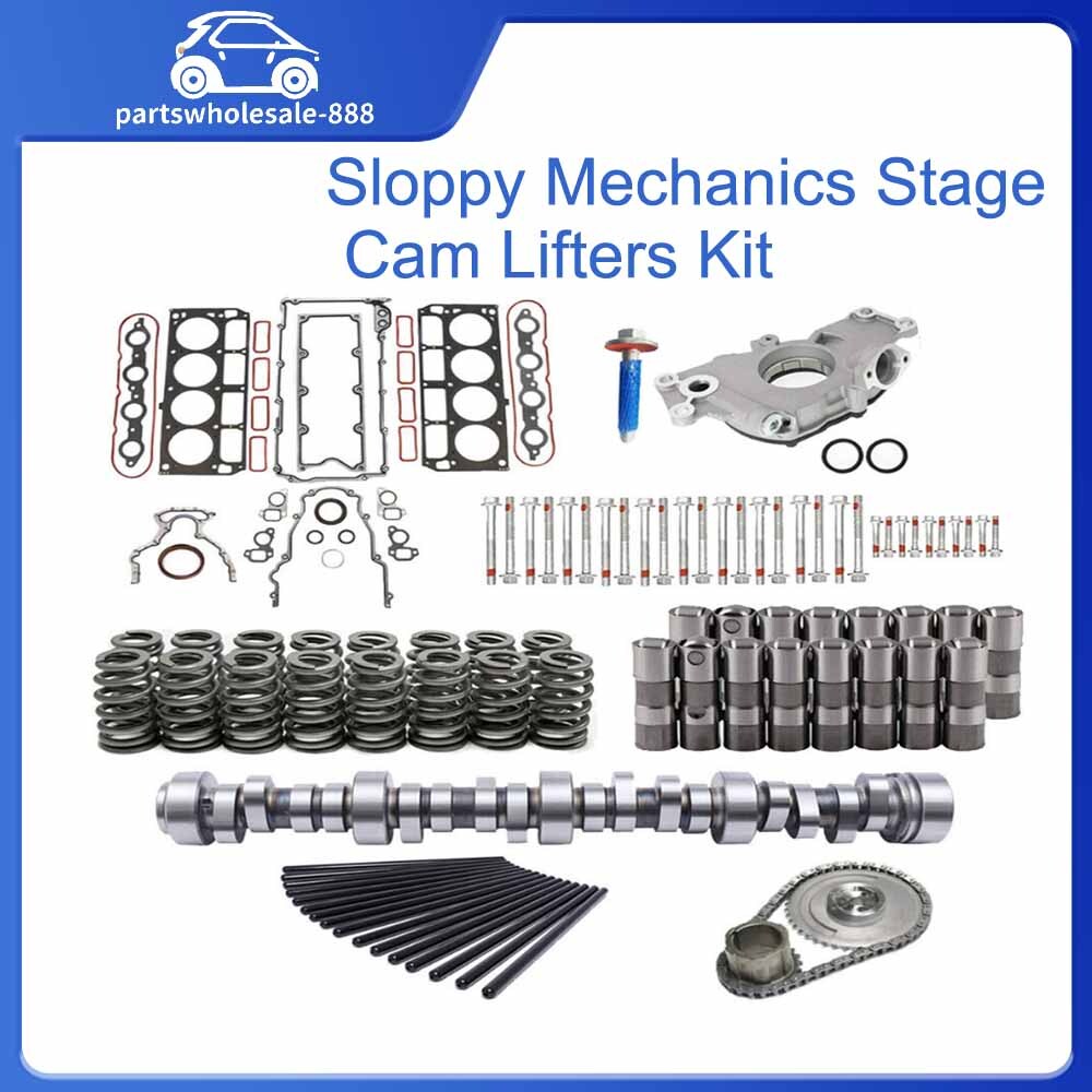 12499225 Sloppy Mechanics Stage Cam Lift Kit for Universal 4.8 5.3 6.0