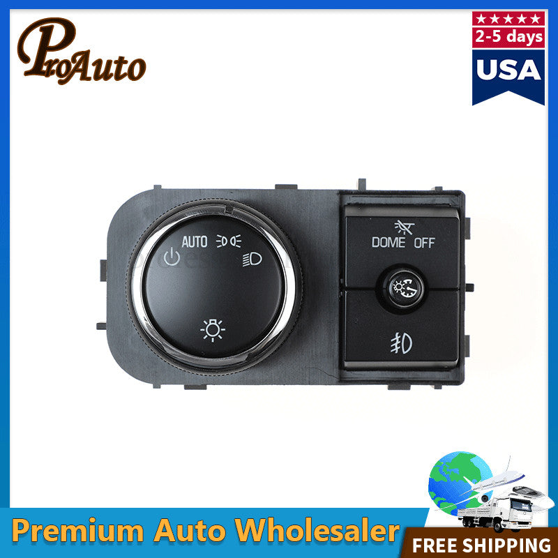 Headlight Fog Light Switch for Chevy Silverado for GMC for Sierra for Yukon Tahoe 25858705