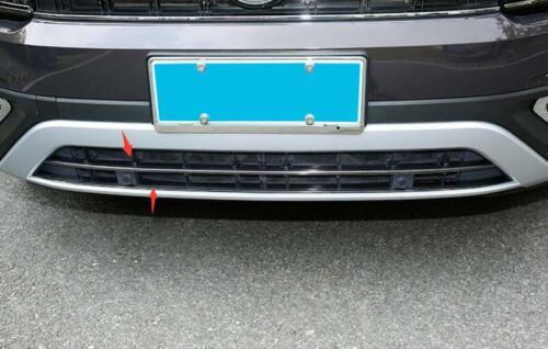 for Volkswagen Atlas 2018-2021 Black Front Lower Mesh Grille Grill Strip Trim