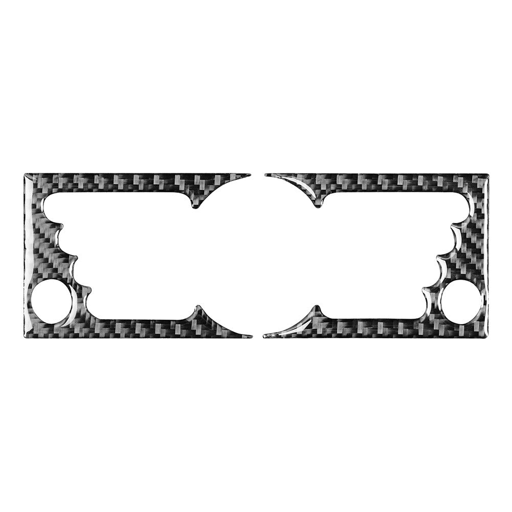 Center Console AC Switch Panel Cover for BMW for Mini Cooper R50 R53 2005-2006 Black
