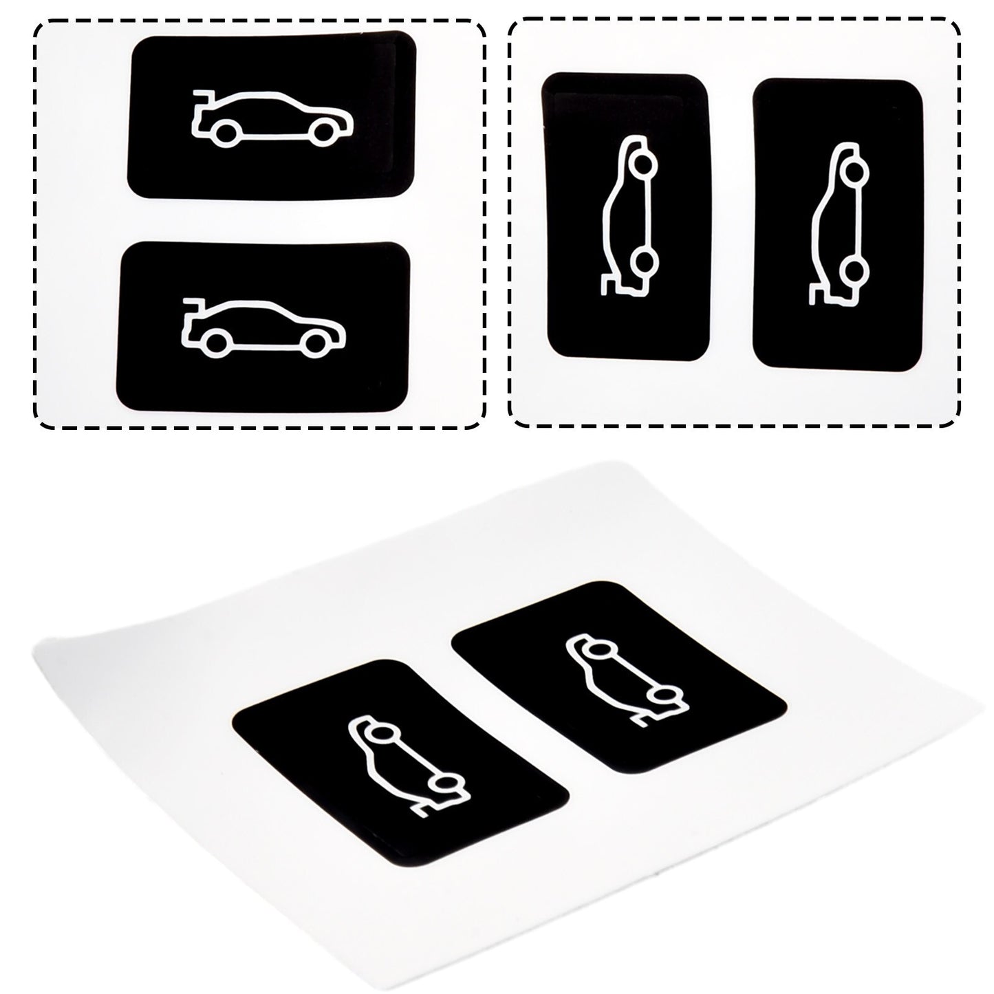 Button tailgate cover repair sticker applicable to 3, 5, 7 series F20 F30 F35 F10 F11