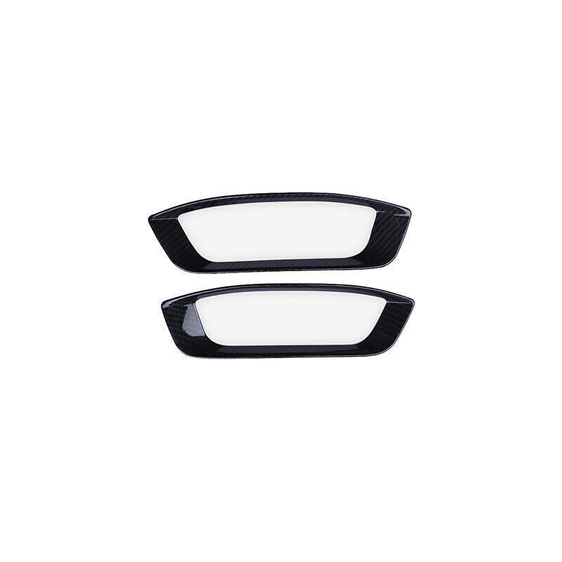 for Volkswagen Atlas 2018-23 Carbon Fiber for Seat Button Handle Panel Cover Trim 2X
