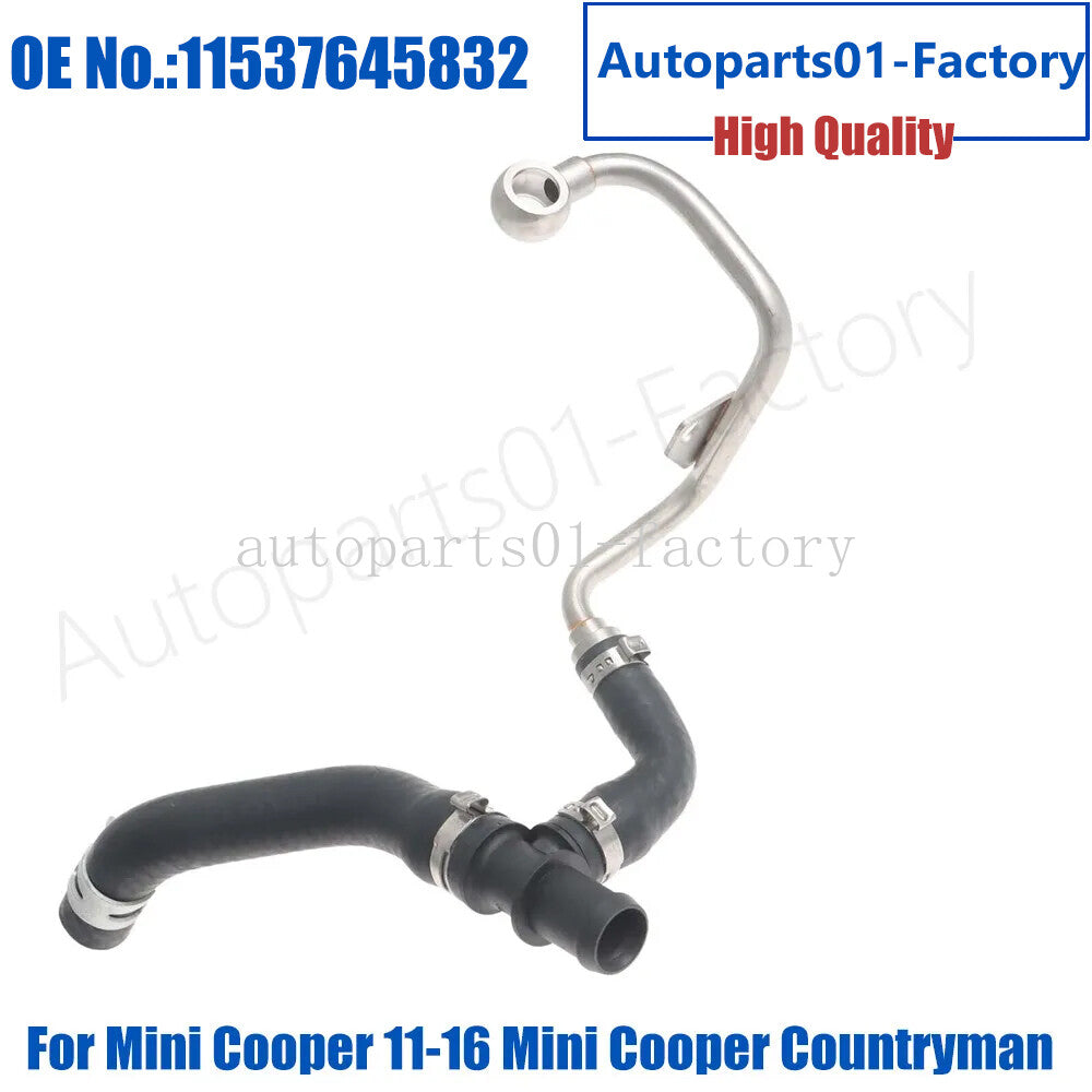 Turbocharger Coolant Return HoseFor 2011-2016 for Mini Cooper Countryman 1.6L L4