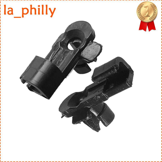 2X For Tundra 2000-2013 Sequoia 2001-2020 Hood Safety Catch Lever Snap Rod Clip