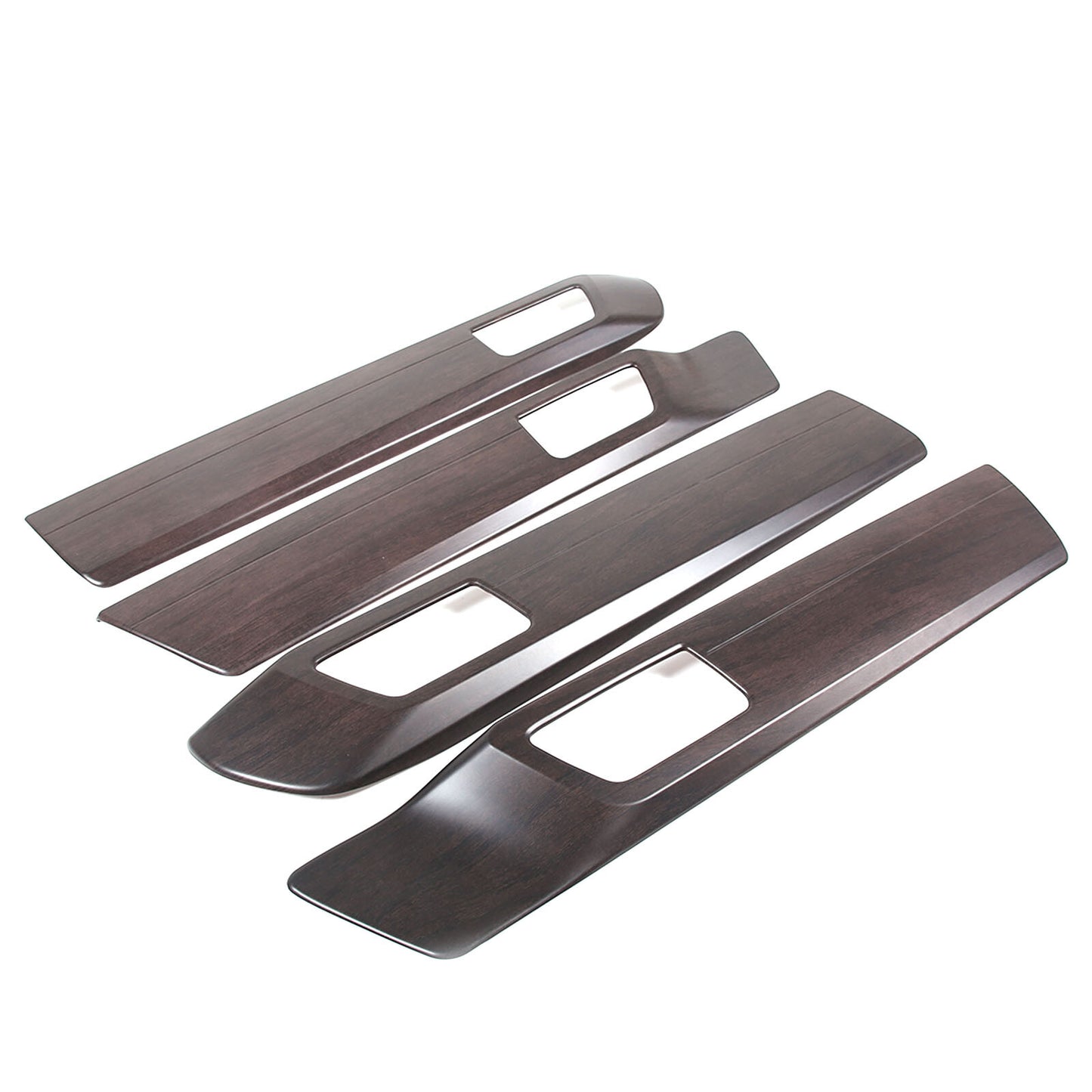 Carbon fiber ABS interior door handle trim cover for Toyota Tundra Sequoia 20+