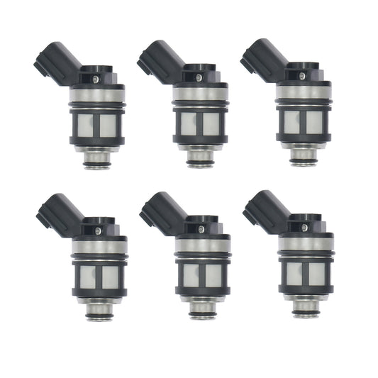 6pcs Fuel Injectors for Nissan Xterra QUEST for INFINITI QX4 3.3L V6 JS23-1