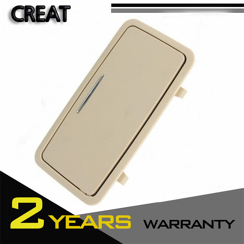 Rear vanity mirror with lights, beige, suitable for Jaguar XJ 2010 - 2019