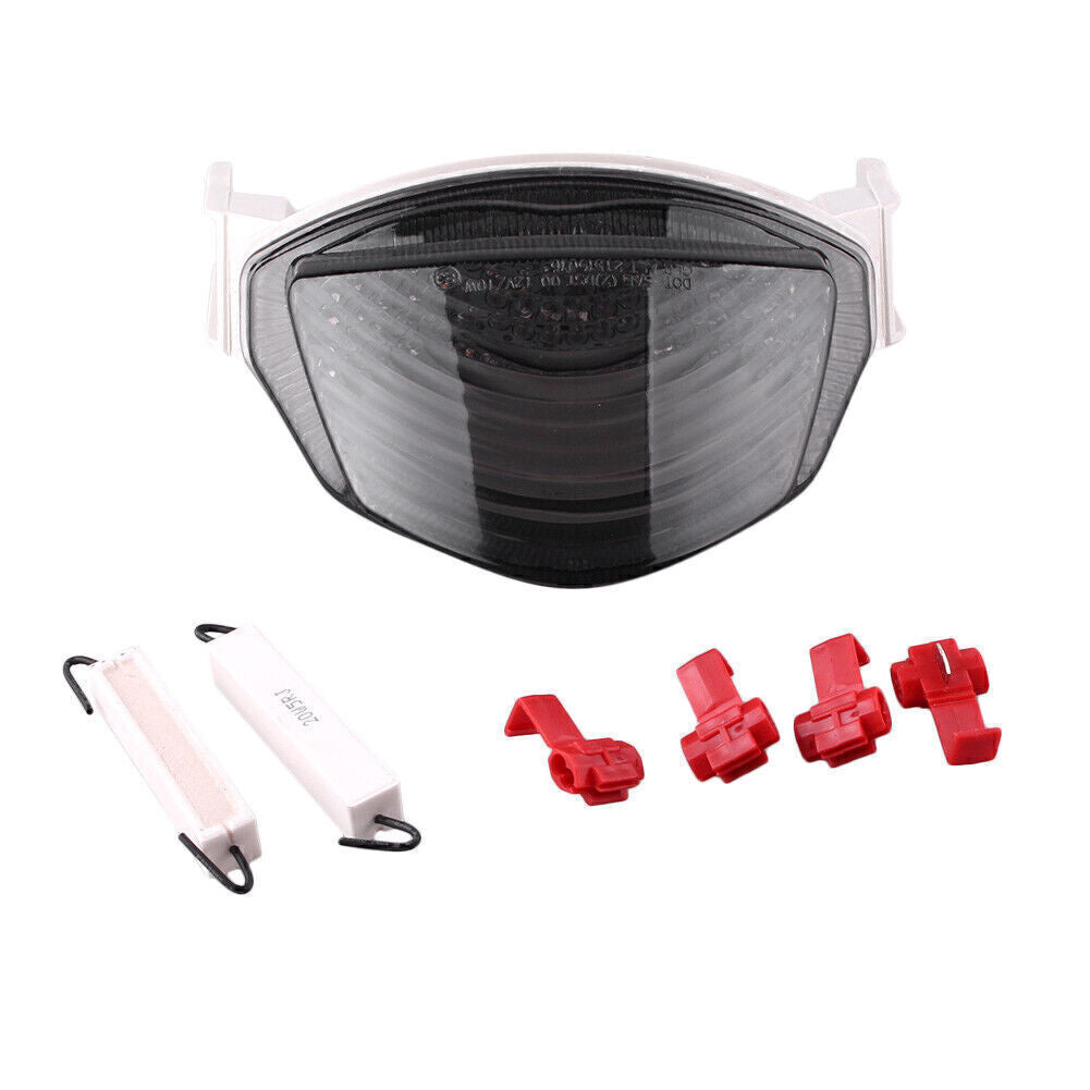 for SUZUKI GSXR1000 2005 2006 Motorcycle LED Tail Light Turn Signals Smoke Lens