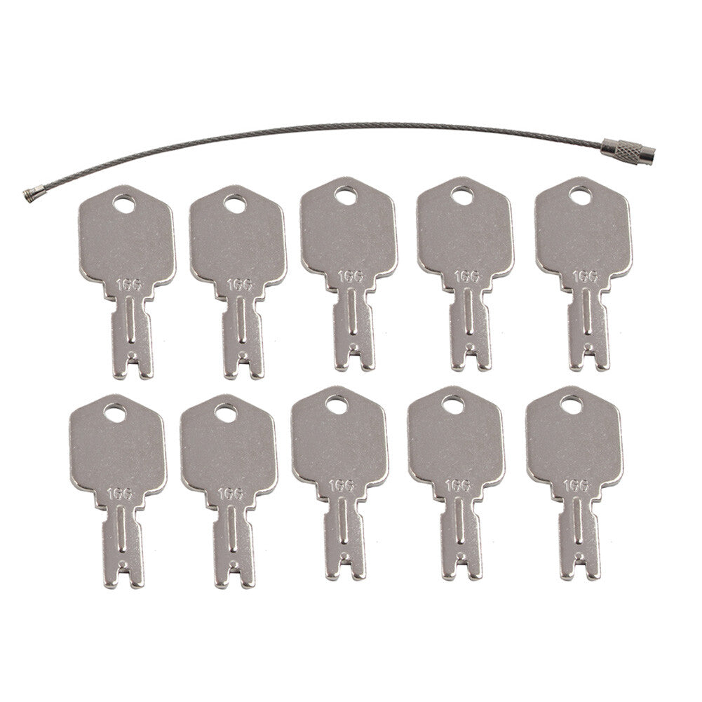 Forklift Equipment Ignition Keys 166 1430 186304 51335040 A214062 for Hyster