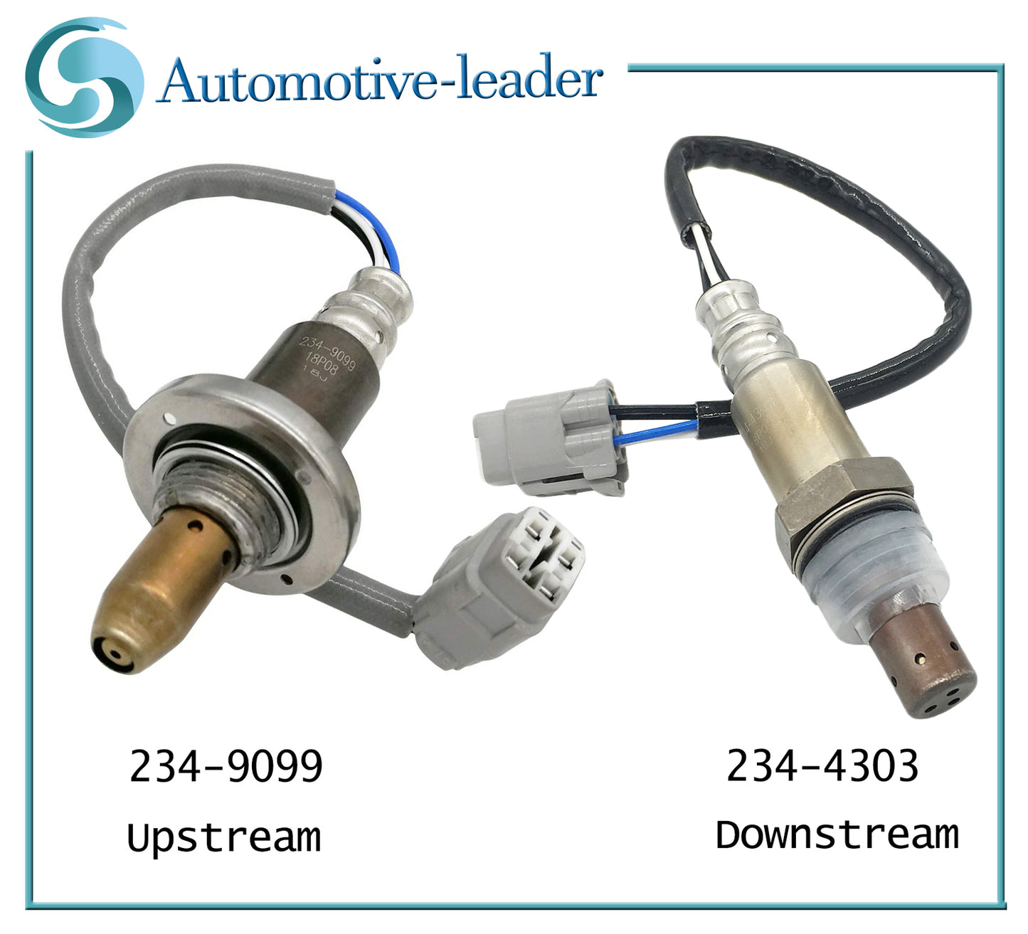 2X Upstream+Downstream Oxygen Sensor for Suzuki Kizashi 2010 2011 2012 2013 2.4L