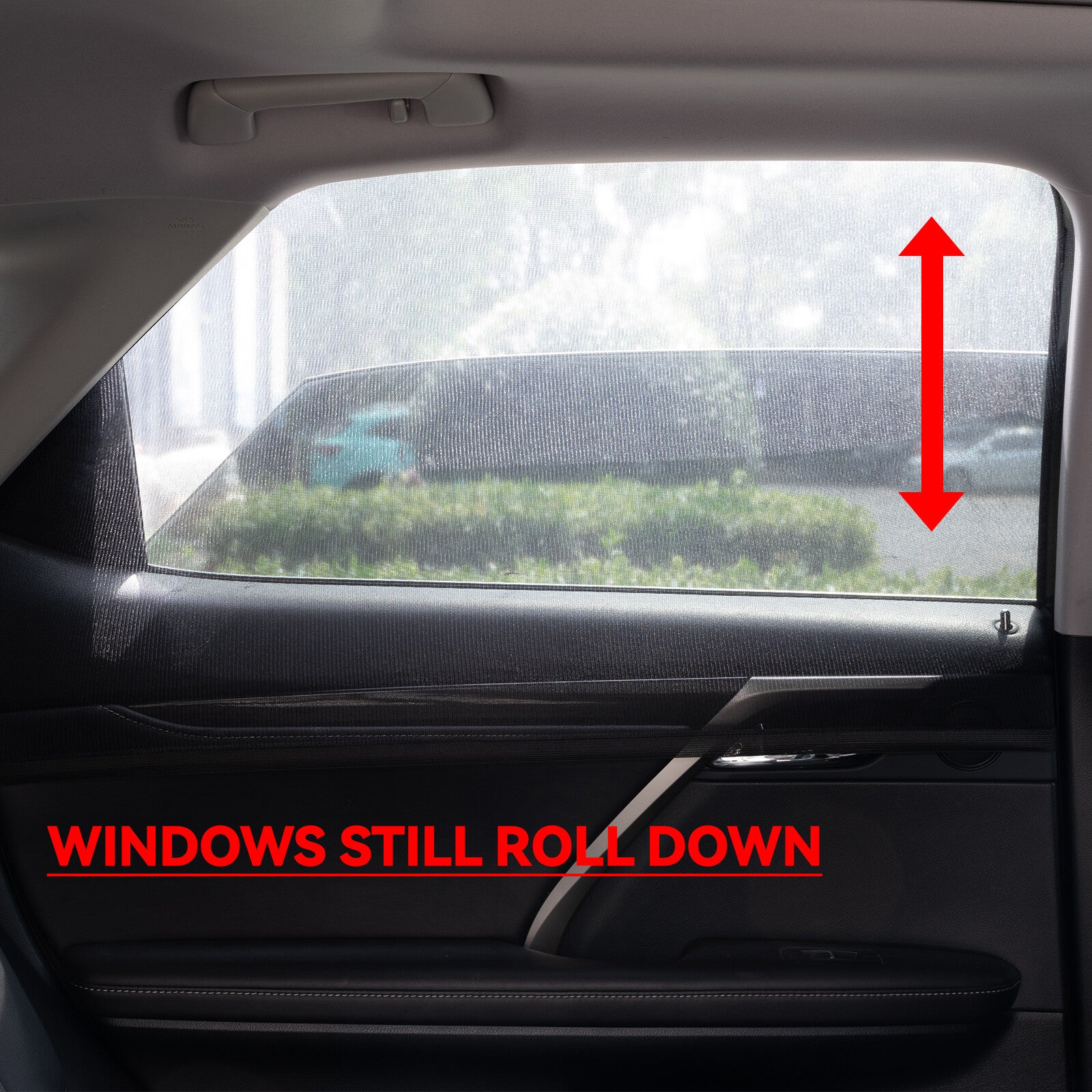 4X Universal Car Side Window Sun Shade Breathable Screen Cover Sunshade For Baby
