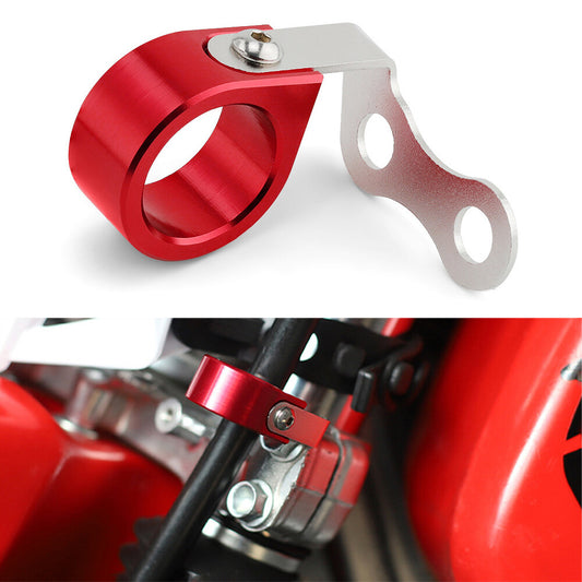 CNC Front Brake Line Hose Clamp Cable Holder for Honda XR650L XR400R XR250L 230R