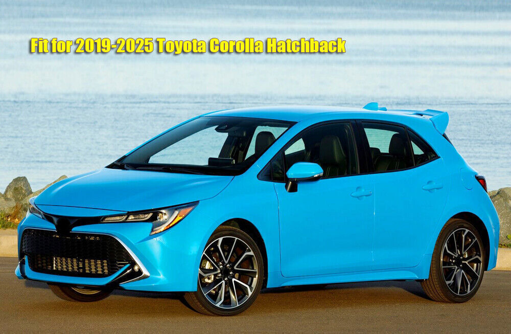 4X Sun Rain Guard Window Visor Deflector for 2019-2025 for Toyota for Corolla Hatchback