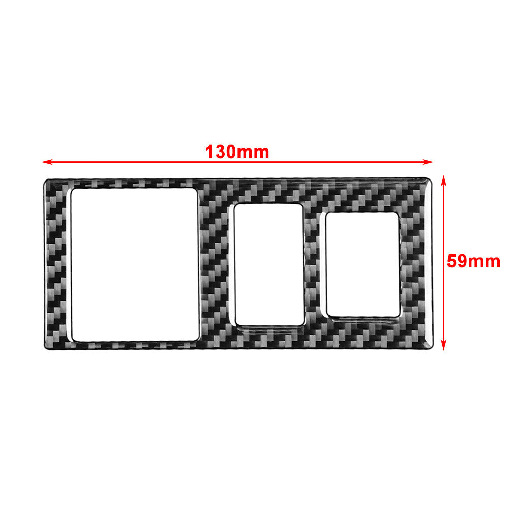 for Toyota Tundra 2014-2021 Carbon Fiber Head Light Control Button Cover