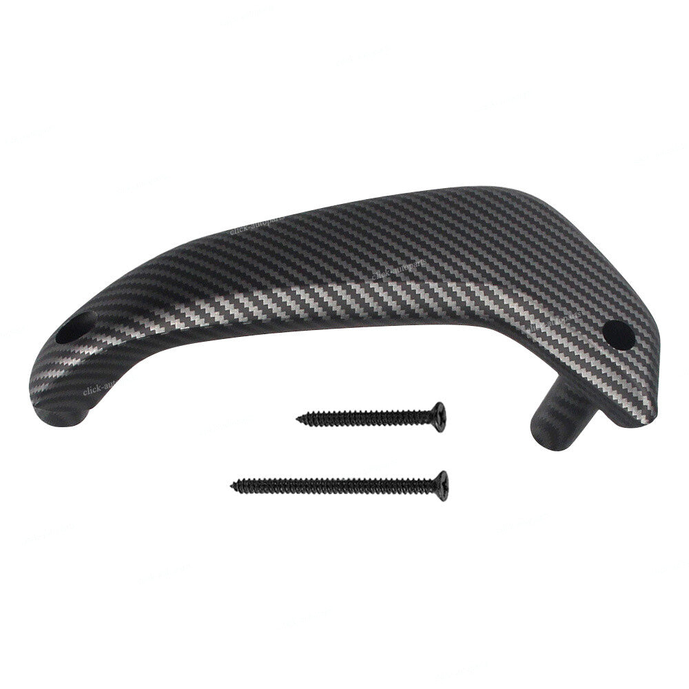 Carbon Fiber Interior Right Side Door Pull Handle for Ford Fiesta 2011-2019