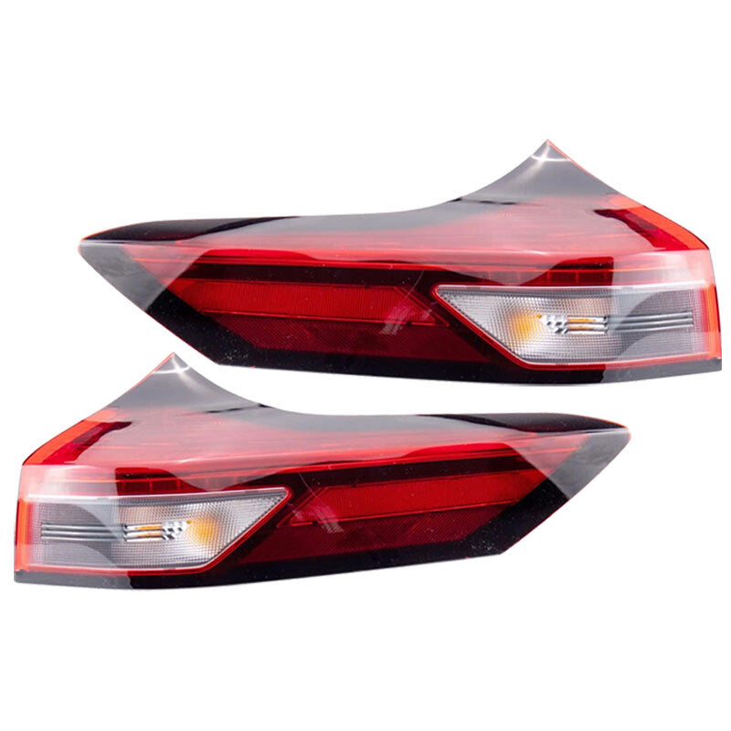 Pair Tail Light Set For 2021 for Nissan Rogue Left and Right Outer LED Assembly CAPA