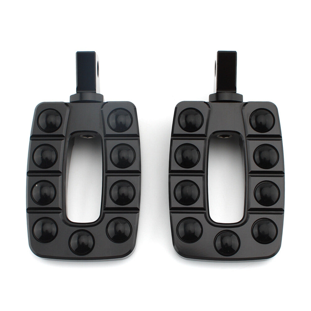 2x Front Foot Peg Footrest Driver Pedal Non-slip for BMW R18 R18 B Classic Black