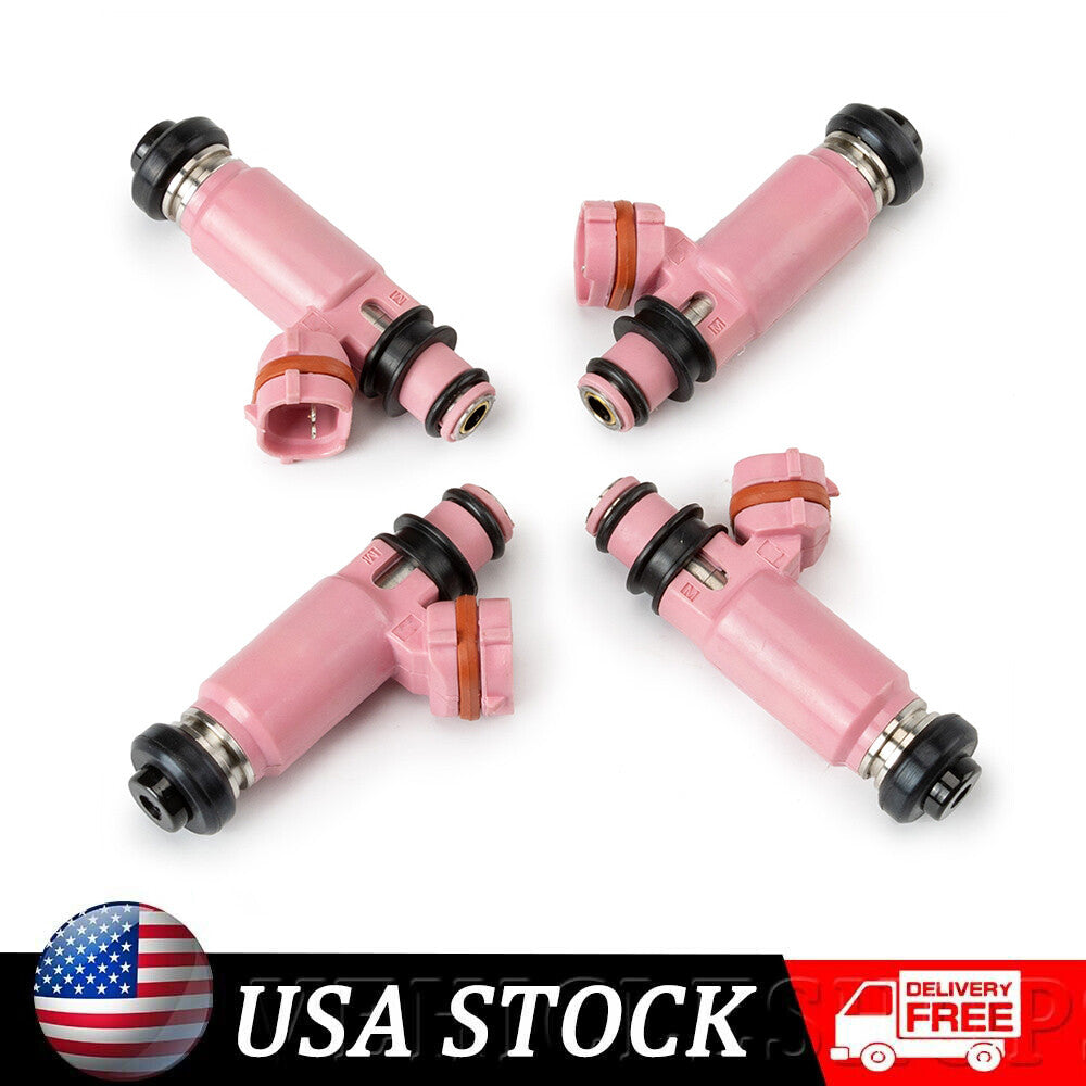 Four 565cc fuel injectors for Subaru STI WRX Forester 2.0 16611-AA370 195500-3910